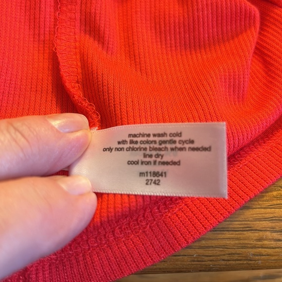 New with Tags Lane Bryant Red Ruffle Sleeve Tiered Wrap Dress Size 22 - Picture 10 of 11